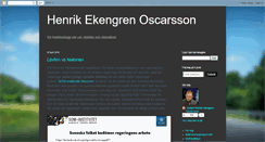 Desktop Screenshot of henrikoscarsson.com